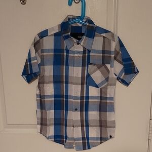 Hurley Boy's Plaid Shirt